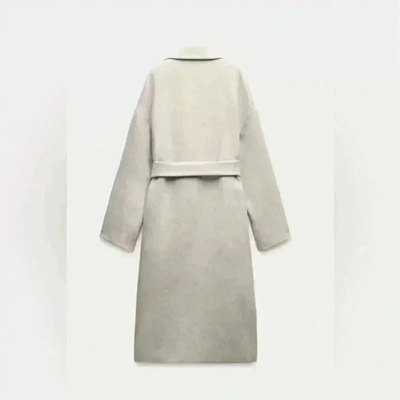 🔥🔥Zara Wool Blend belted coat - Picture 8 of 9